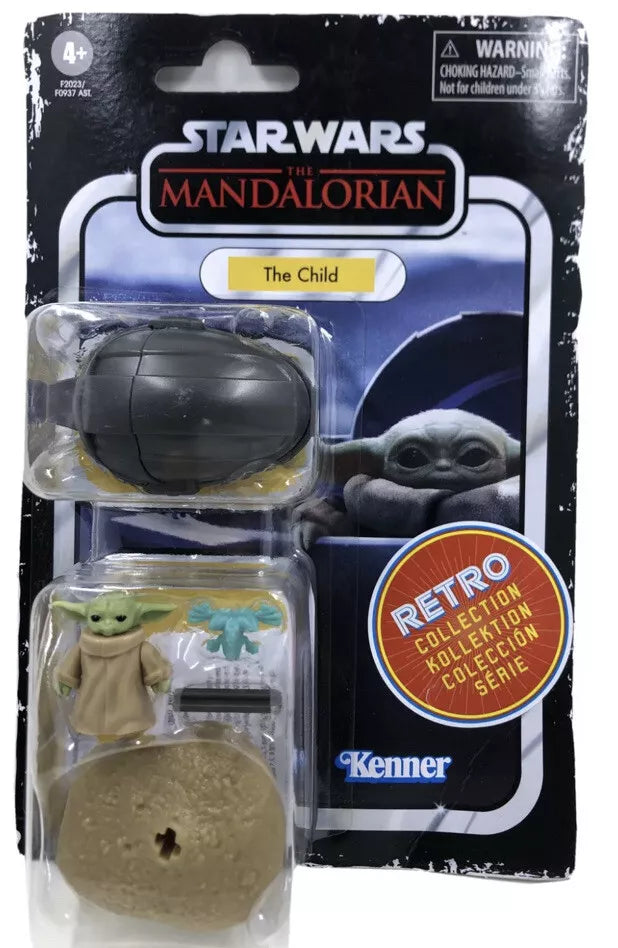 Star Wars Retro Collection The MANDALORIAN The Child Action Figure 3.75
