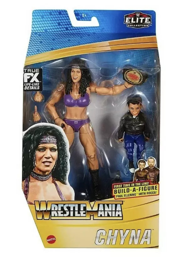 WWE Wrestlemania 37 Elite Collection Chyna with Build-a-Figure Part