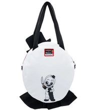 Load image into Gallery viewer, Terrifier 2 Art the Clown Oversized Head Nylon Tote Bag Whatever Makes You Happy
