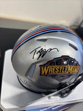 Load image into Gallery viewer, Wrestlemania 41 Las Vegas Autographed Mini Helmet Tiffany Stratton Numbered 7/25