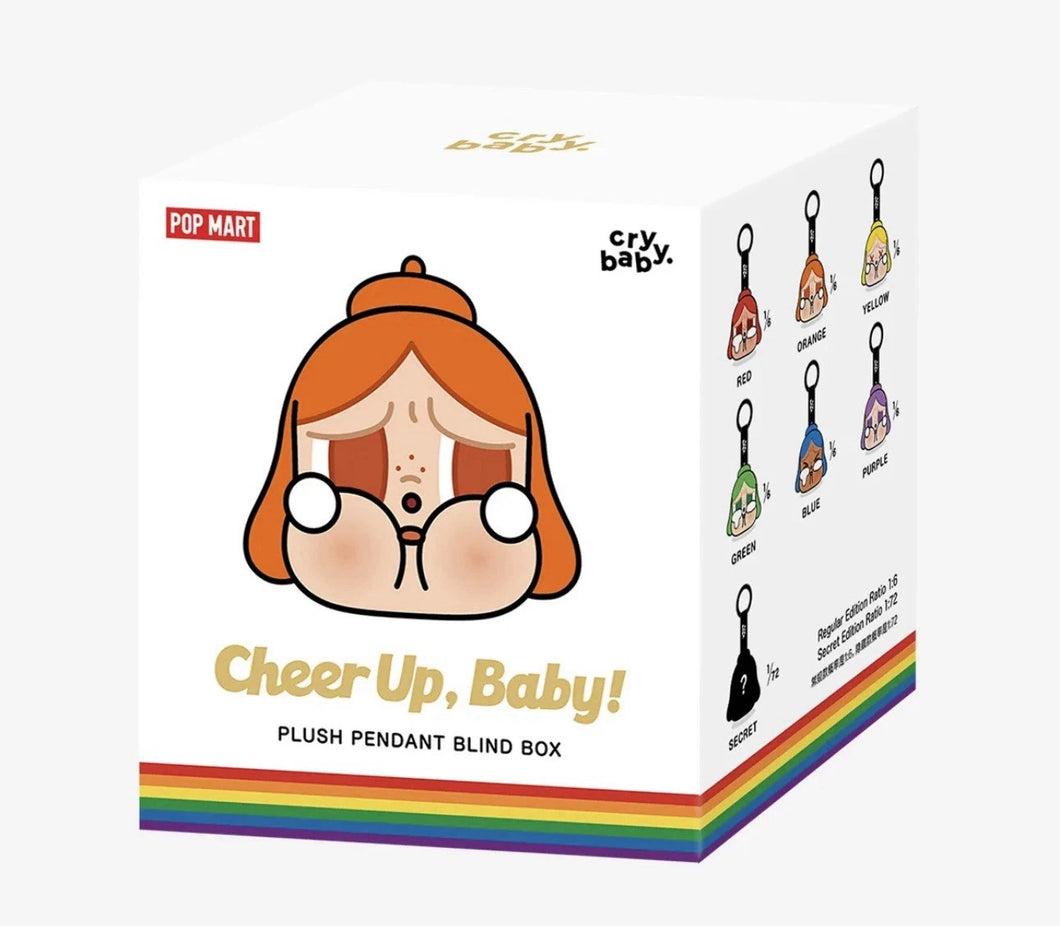 CRYBABY CHEER UP, BABY! SERIES-Plush Pendant Blind Box Popmart