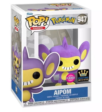 Funko Pop Pokemon Aipom Flocked Specialty Series Vinyl Figure