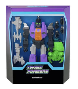 Transformers Ultimates Bombshell Afig Wave 1 90s Euro Master Figure Super7