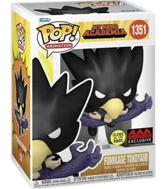 Funko POP! #1351 MHA Fumikage Tokoyami Fallen Angel Glow AAA Anime