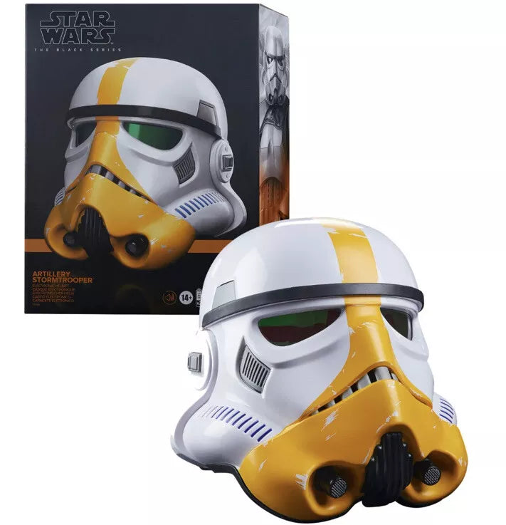 Star Wars Black Series Mandalorian Artillery Stormtrooper Premium Helmet 221001