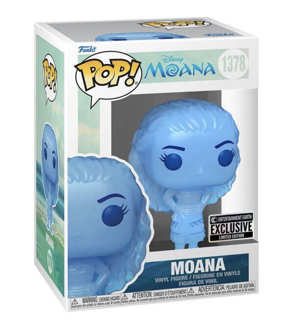 Funko Pop Disney Moana Translucent Entertainment Earth Exclusive