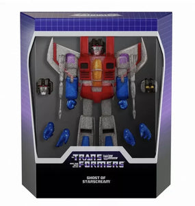 GHOST OF STARSCREAM Transformers Super7 Ultimates 7" action figure WV1 2022