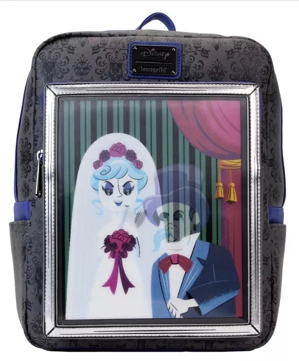 Official Loungefly The haunted Mansion Lenticular Backpack