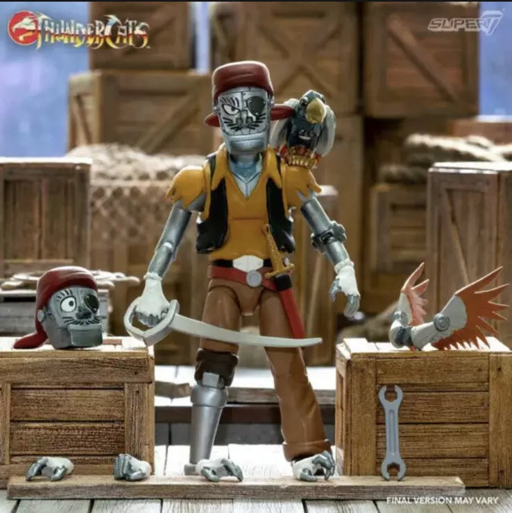 Super7 ThunderCats Ultimates Wave 3 Captain Cracker Action Figure