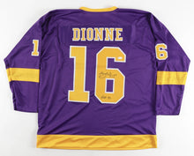 Load image into Gallery viewer, Marcel Dionne Los Angeles Kings Signed Jersey Inscribed "HOF 92" (JSA)