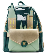 Load image into Gallery viewer, Harry Potter Golden Hogwarts Castle Mini Backpack by Loungefly Gold