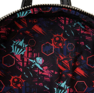 Loungefly Marvel Across the Spider-Verse Lenticular Double Strap Shoulder Bag