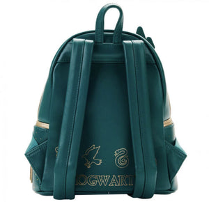Harry Potter Golden Hogwarts Castle Mini Backpack by Loungefly Gold