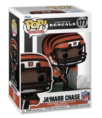 Funko Pop 177 Ja’Marr Chase Cincinnati Bengals NFL Series 10