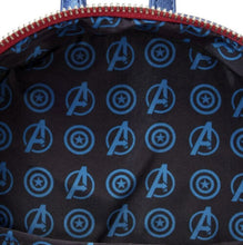 Load image into Gallery viewer, Marvel Comics Captain America Costume Loungefly Backpack Bag