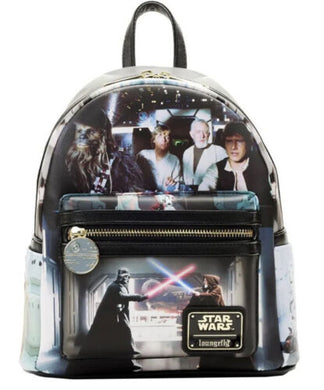 Loungefly Star Wars Backpack A New Hope Final Frames Mini Backpack Bag