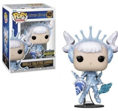 Funko Pop Black Clover Noelle Valkyrie Armor Diamond Glitter Exclusive