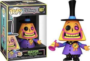 Funko Disney Night Before Christmas POP Blacklight Mayor