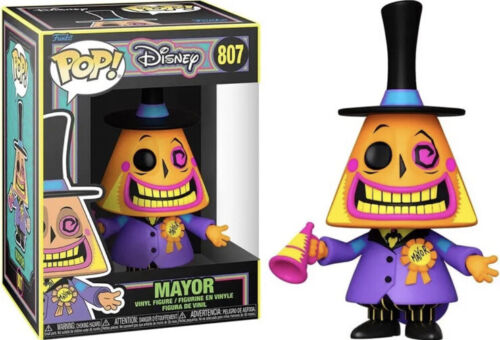 Funko Disney Night Before Christmas POP Blacklight Mayor