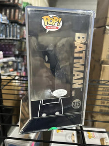 Christian bale signed Batman funko pop with coa graded