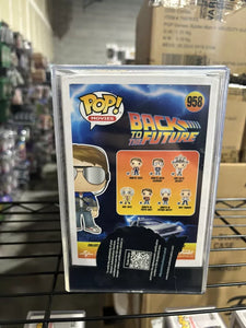 Michael j fox signed Marty with glasses funko pop with coa graded