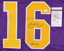 Load image into Gallery viewer, Marcel Dionne Los Angeles Kings Signed Jersey Inscribed "HOF 92" (JSA)