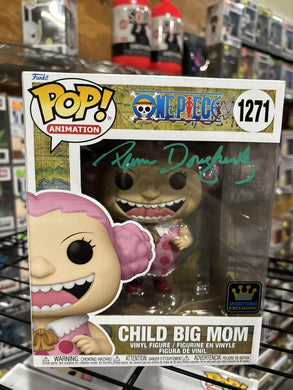 Pam Dougherty signed child big mom one piece funko pop With COA