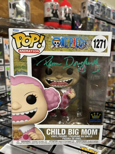 Pam Dougherty signed child big mom one piece funko pop With COA
