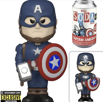 Funko Soda Marvel Avengers Endgame Captain America Sealed
