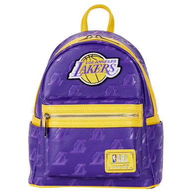 LF NBA LA LAKERS DEBOSSED LOGO MINI BACKPACK