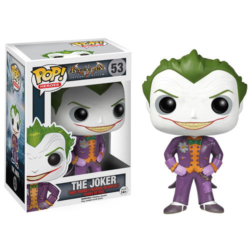 PREORDER Estimated January - Batman Arkham Asylum The Joker Pop! Vinyl Figure