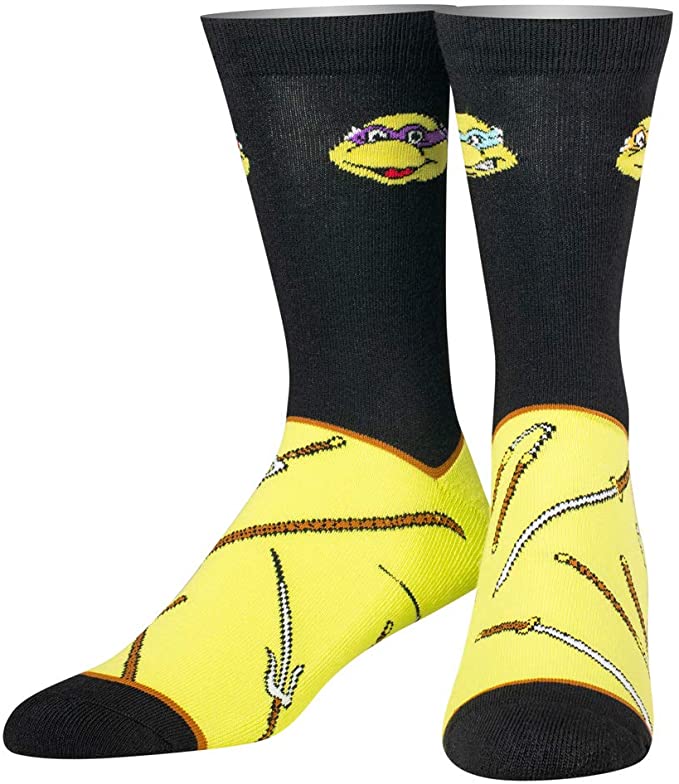 Cool Socks Ninja Turtle Socks Weapons
