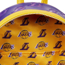 Load image into Gallery viewer, LF NBA LA LAKERS DEBOSSED LOGO MINI BACKPACK