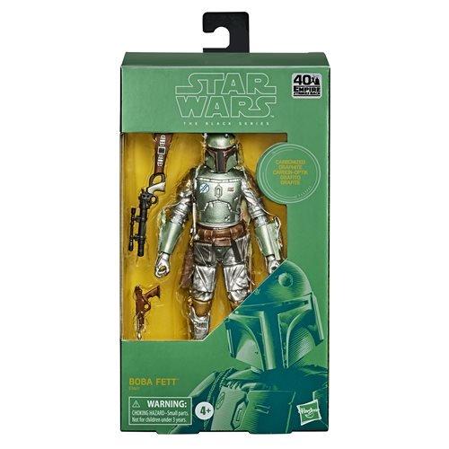 Star Wars Black Series CARBONIZED METALLIC Boba Fett 40th Anniversary