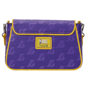 LF NBA LA LAKERS DEBOSSED LOGO CROSS BODY BAG