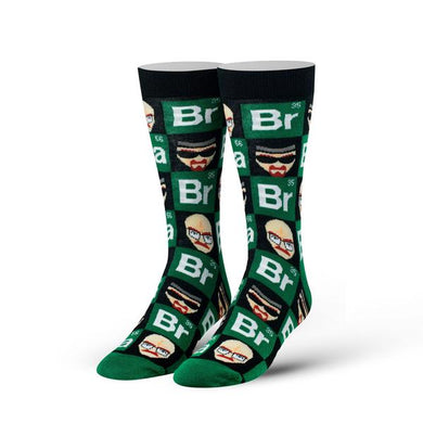 Breaking Bad Squares Men's Socks by Cool Socks