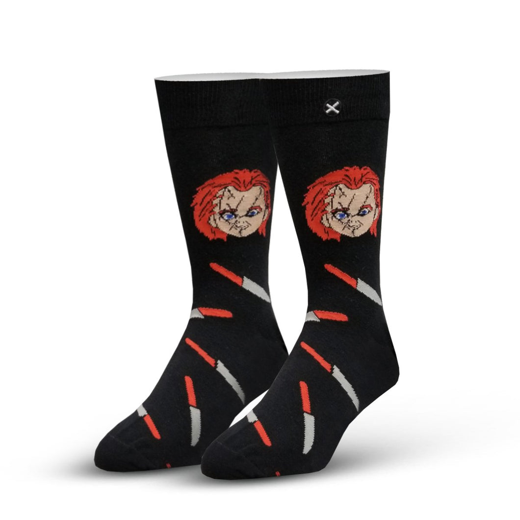 Odd Sox Horror Chucky Socks - Black