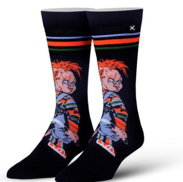 Child's Play Chucky Doll Socks Socks by Odd Sox