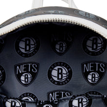 Load image into Gallery viewer, LF NBA BROOKLYN NETS DEBOSSED LOGO MINI BACKPACK