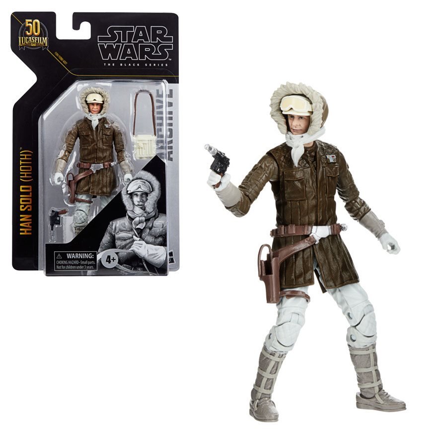 Star Wars The Black Series Archive Han Solo (Hoth) 6-Inch Action Figure