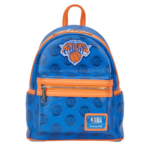 LF NBA NY KNICKS DEBOSSED LOGO MINI BACKPACK