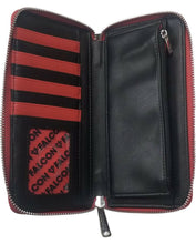 Load image into Gallery viewer, Loungefly x Marvel Falcon Cosplay Zip-Around Wallet