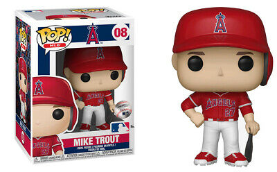 Mike Trout Los Angeles Angels Alternate Jersey MLB Funko Pop