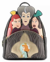 Load image into Gallery viewer, Cinderella Evil Stepmother and Stepsisters Villains Scene Mini Backpack