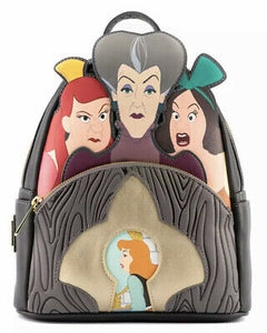 Cinderella Evil Stepmother and Stepsisters Villains Scene Mini Backpack