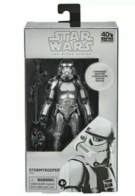 Star Wars The Black Series Carbonized Stormtrooper 6-Inch HASBRO