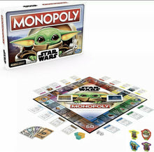 Load image into Gallery viewer, Monopoly Star Wars The Child Edition Yoda Mandalorian Board Game