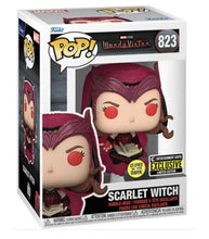 Load image into Gallery viewer, Funko Wanda Vision Exclusive POP Scarlet Witch Glow Figure