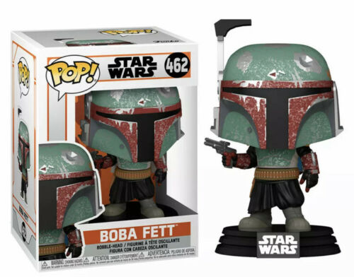 FUNKO POP BOBA FETT STAR WARS DISNEY'S MANDALORIAN #462