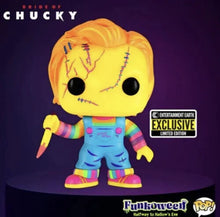 Load image into Gallery viewer, Funko Pop BlackLight Bride Of Chucky Entertainment Earth Exclusive